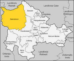 Baiersbronn - Localizazion