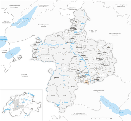 Karte Gemeinde Noflen 2017