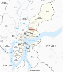Davesco-Soragno – Mappa
