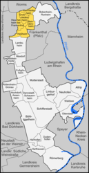 Verbandsgemeinde Lambsheim-Heßheim – Mappa