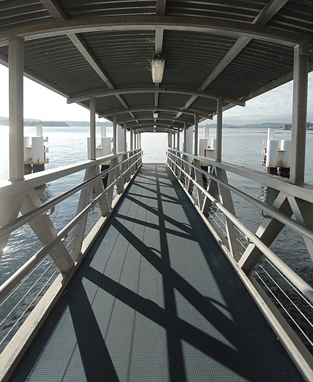 Kirribilli Ferry Wharf Gangplank