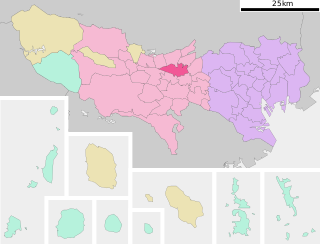 小平市位置図