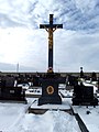 Památkově chráněný kříž na hřbitově