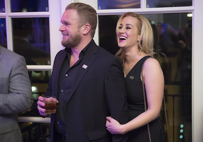 File:Kyle Jacobs and Kellie Pickler listen to the band Interstate 10 160204-D-PB383-482.jpg