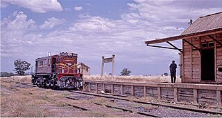 <span class="mw-page-title-main">Kywong railway line</span> Former railway line in New South Wales,Australia