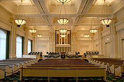 An LDS chapel in downtown Salt Lake City, Utah LDS Chapel.jpg