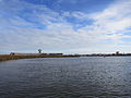 Vue de l'université maritime de Louisiane (Louisiana Universities Marine Consortium).