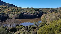 Le Lac des Trois Vallons aux Adrets-de-l'Estérel (Var)