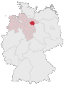 Lage des Landkreises Uelzen in Deutschland.GIF