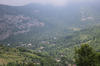 Landscape of Gyba Rayon of Azerbaijan, near Afurja 9.JPG