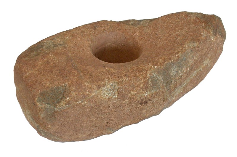 File:Late Neolithic - Early Bronze Age, Battle Axe Perforated Axe Hammer (FindID 142036-192533).jpg