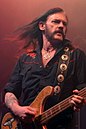 Lemmy Kilmister (født 1945), rockemusiker i Motörhead, 2005