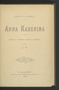 Lew Tołstoj Anna Karenina