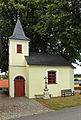 Čeština: Kaple ve Lhotě, části obce Lhota-Vlasenice English: Small chapel in Lhota, part of Lhota-Vlasenice, Czech Republic.