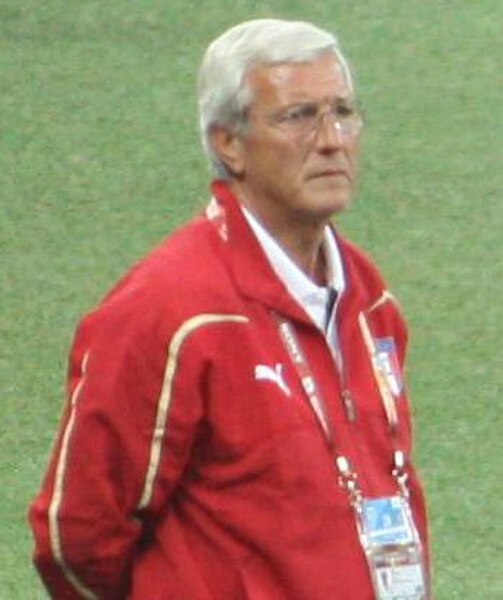 Lippi during the 2010 World Cup