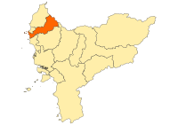 Locator map of Bengkayang Regency in West Kalimantan.svg