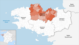 Posizione della Côtes-d'Armor