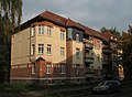 Einzeldenkmal der Sachgesamtheit Siedlung Alt-Lößnig (Obj. 09299644, Bornaische Straße 97, 99, 101): Doppelmietshaus