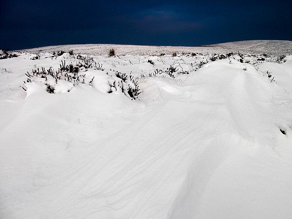 Wild Moor during wintry conditions