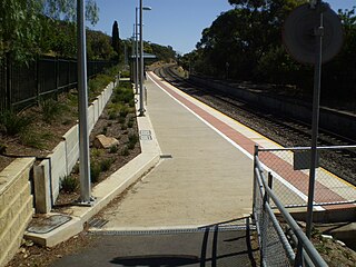 <span class="mw-page-title-main">Lynton railway station</span> Railway station in Adelaide, South Australia