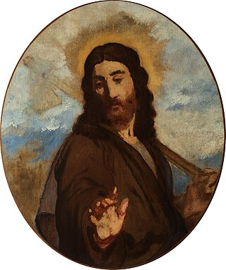 <i>Christ the Gardener</i> Painting by Édouard Manet