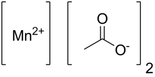 Manganese(II) acetate Chemical compound