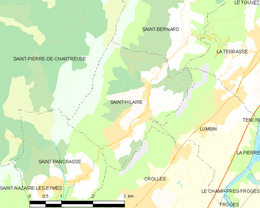 Saint-Hilaire - Localizazion