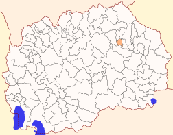 Map of Češinovo Municipality.svg