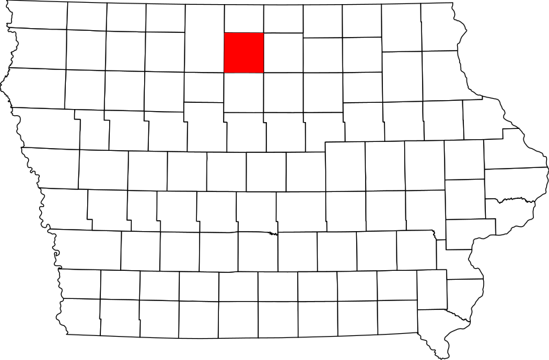 صورة:Map of Iowa highlighting Hancock County.svg
