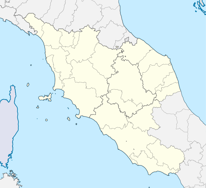 Mappa di localizzazione: Italia centrale