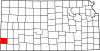 Map of Kansas highlighting Stanton County.svg