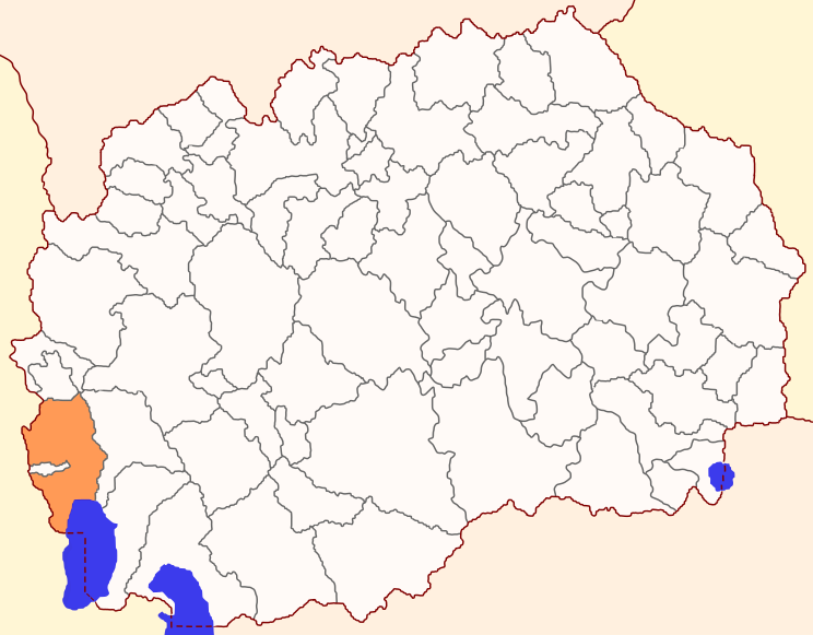 File:Map of Struga Municipality.svg