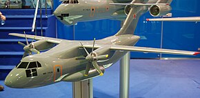 Il-112Vの模型