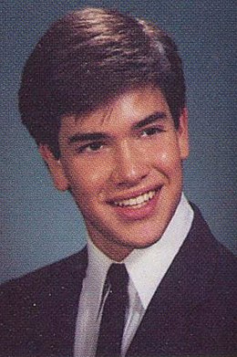 Rubio's high school yearbook photo, 1989