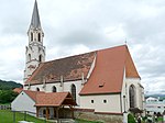 Catholic parish church, pilgrimage church of the Assumption and cemetery