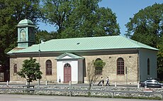 Mariakyrkan, ritad 1808, grundlagd 1812 och invigd 1815.