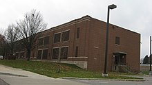 Marquette School (South Bend, Indiana) Marquette School in South Bend, eastern side.jpg