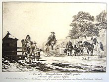 Marylebone Toll Booth on Great Portland Street circa 1790 Marylebone Toll Gate at Great Portland Street in 1790.jpg