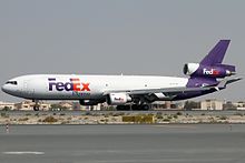 McDonnell Douglas MD-11F FedEx Express in aeroporto