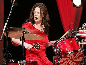 Meg White - drummer and songstress of the Whit...