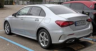 Mercedes-Benz A 250 e (V177, 2022) - left rear view