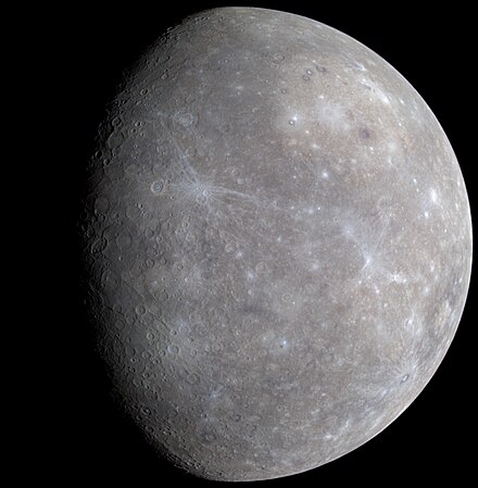 Mercury by Discovery's MESSENGER