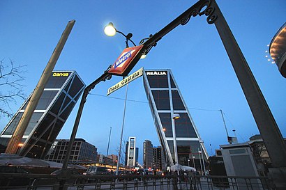 Cómo llegar a Intercambiador De Plaza De Castilla en transporte público - Sobre el lugar