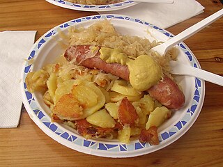 Sauerkraut, choucroute allemande.