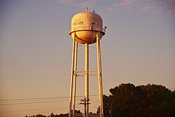 Water tower in Michie