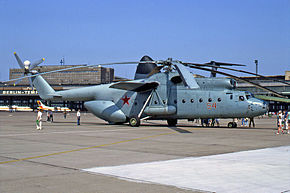 Руски Ми-6 на аеродрому.