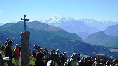 Pèlerinage à Miribel.