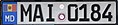 police plate