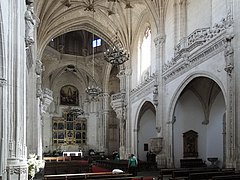 Monastero di San Juan de los Reyes a Toledo, interno della chiesa