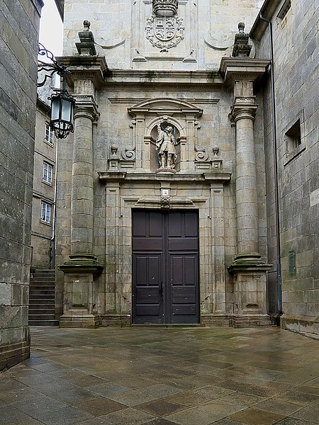 File:Monasterio de San Paio de Antealtares. Portada de la Iglesia.jpg